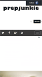 Mobile Screenshot of prepjunkie.com
